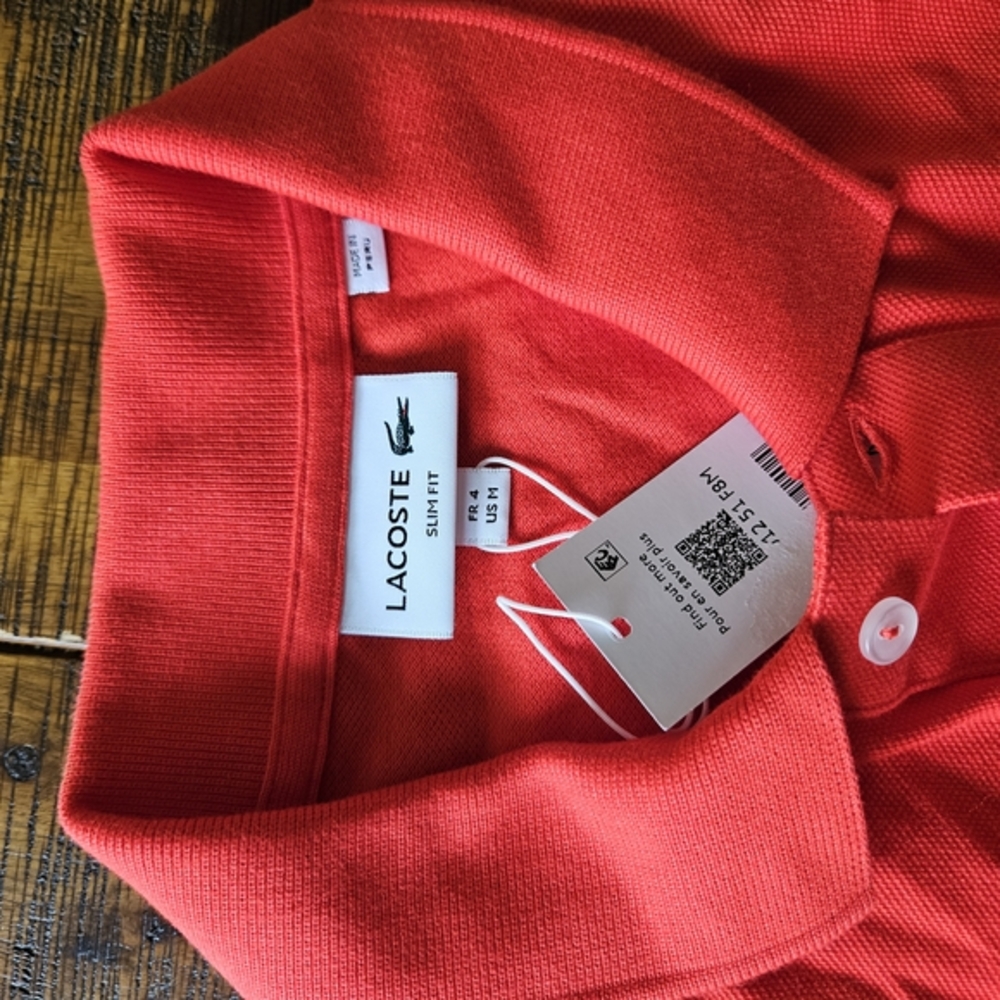Lacoste Red Polo Shirt